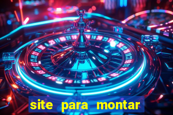 site para montar time de futebol